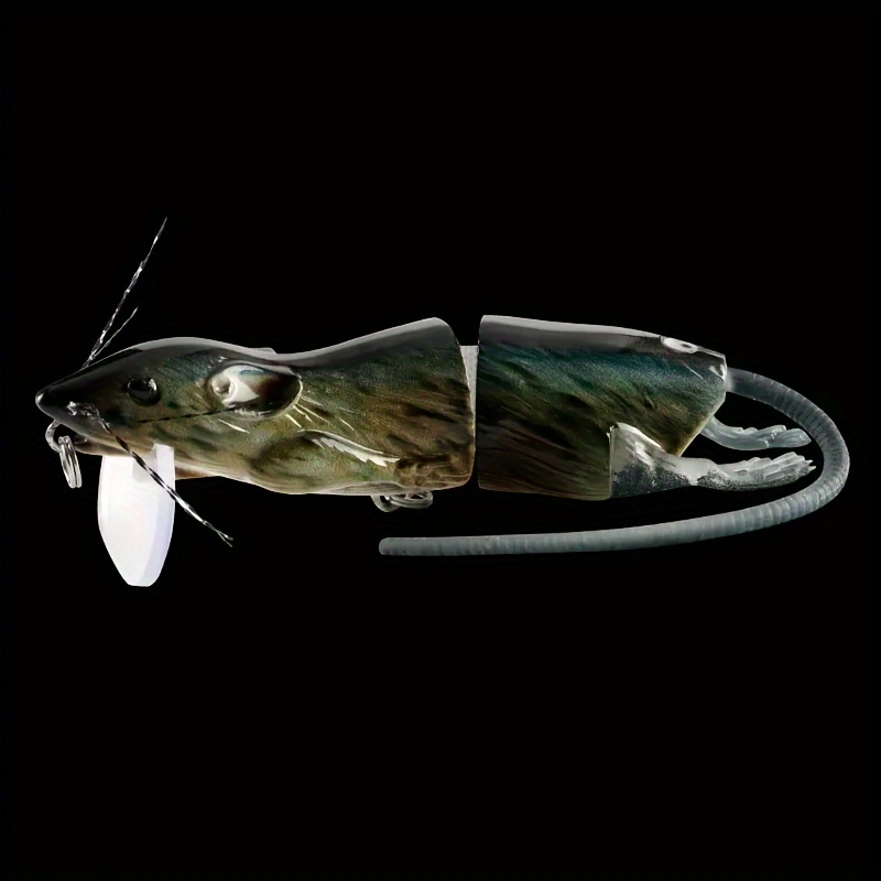 3d Mouse Fishing Lure Lifelike Design Freshwater Fishing - Temu Canada