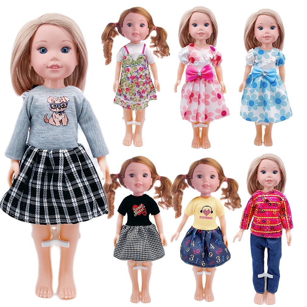 Poupée simulée 14 pouces American Girl Doll cadeau de vacances