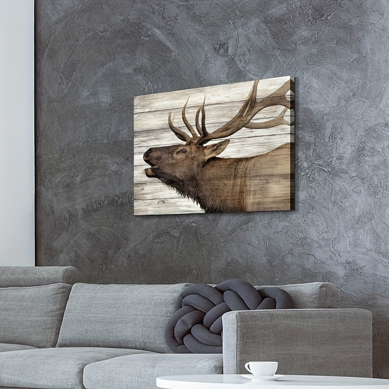 Antlers No 1 Art Print Antler Painting Antler Watercolor Painting