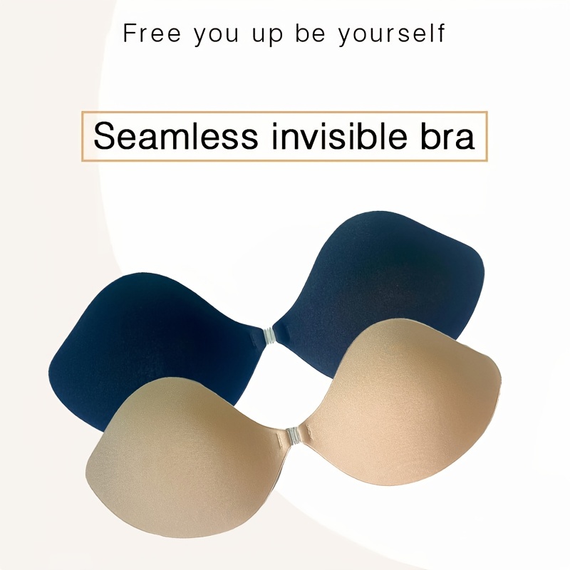 Adhesive Bra Strapless Sticky Invisible Push Up Silicone Bra For Backless  Dress With Nipple Covers Nude - Temu Republic of Korea