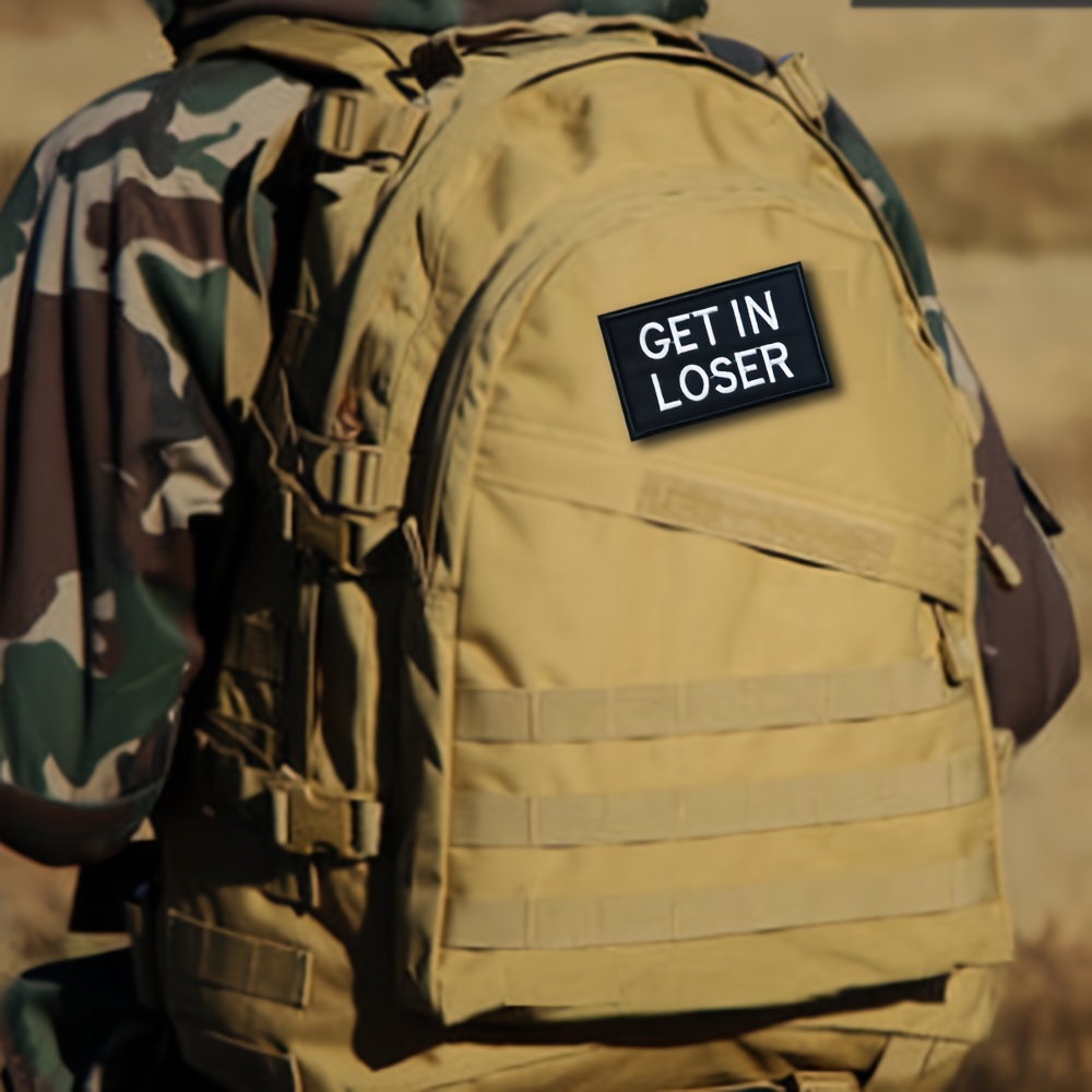 Get in Loser Morale Patches Tactical Funny