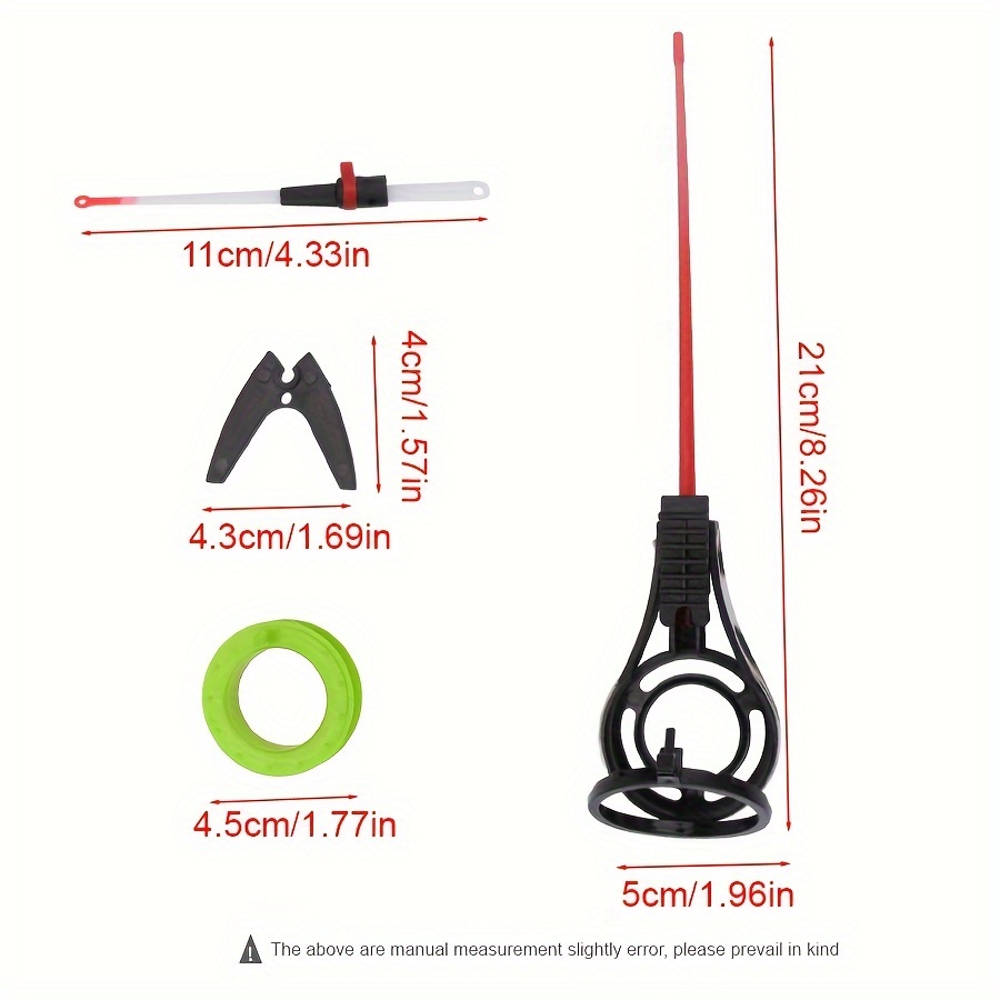  Ice Fishing Rod Pole 21 Inch Ultra-Light Medium or