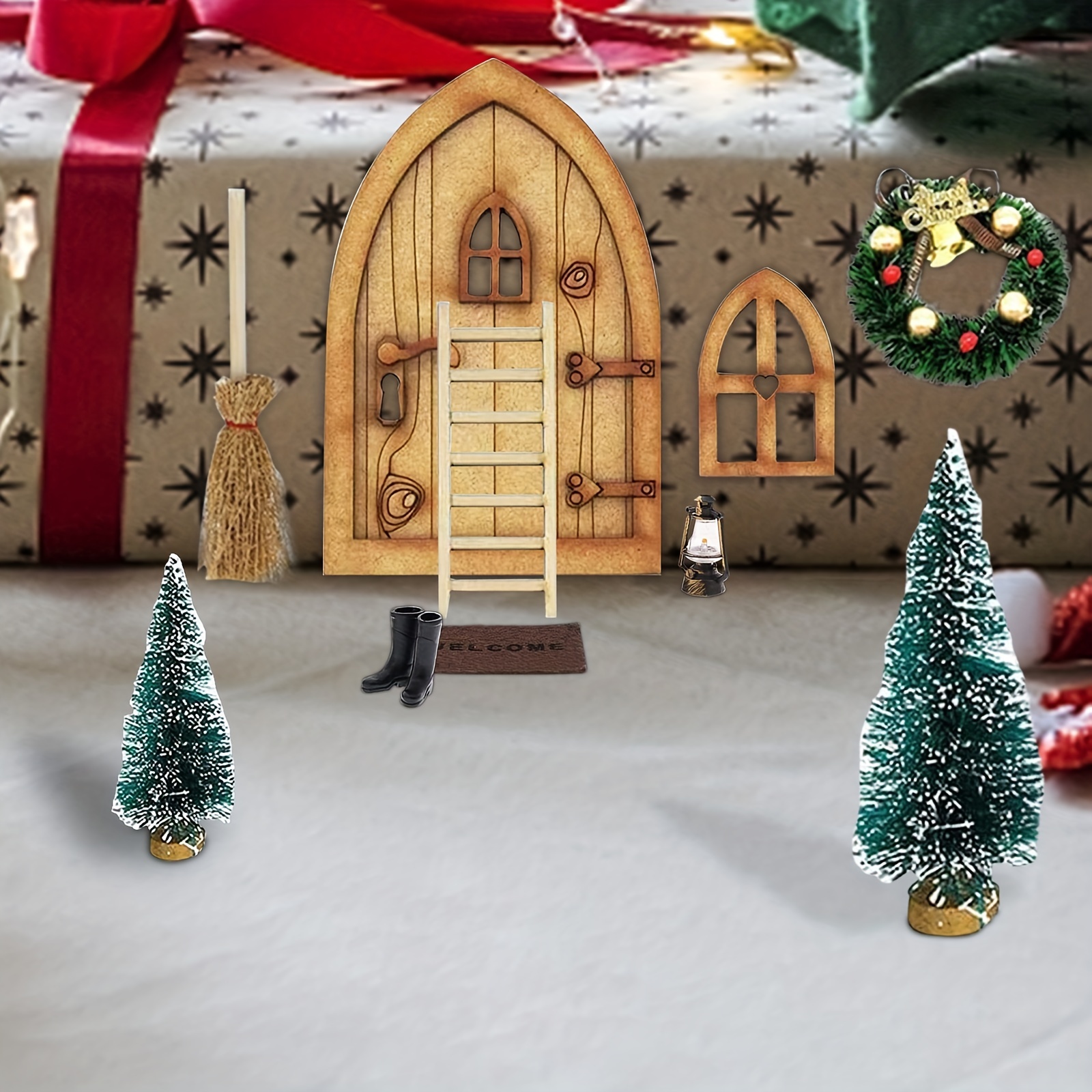 Christmas Doll House Decoration Miniatures Dollhouse - Temu United Arab  Emirates