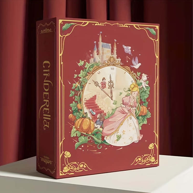 Fairytale Series Building Blocks Book Alice In Wonderland - Temu