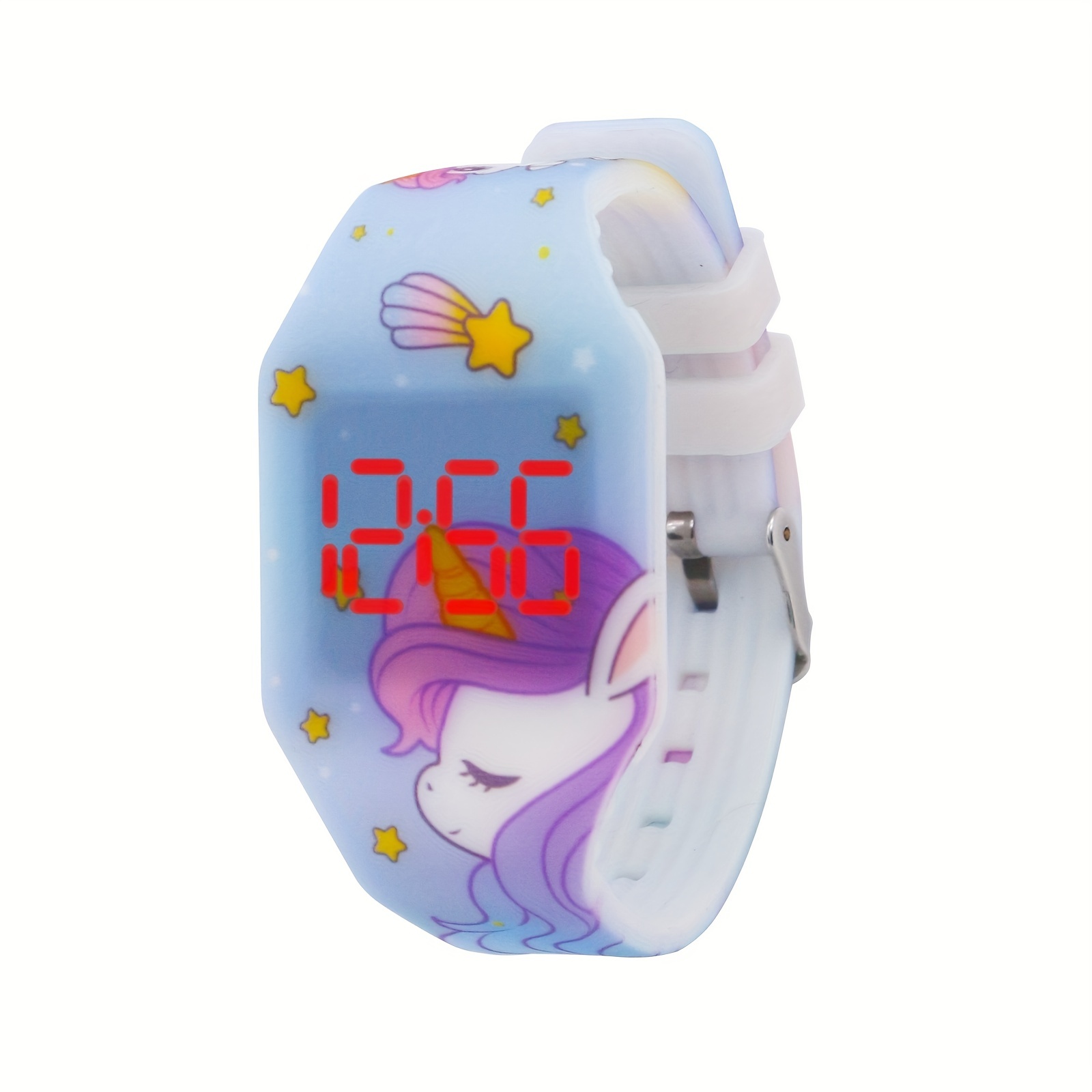 Reloj Infantil Silicona Dibujos Animados Unicornio Regalo - Temu Chile