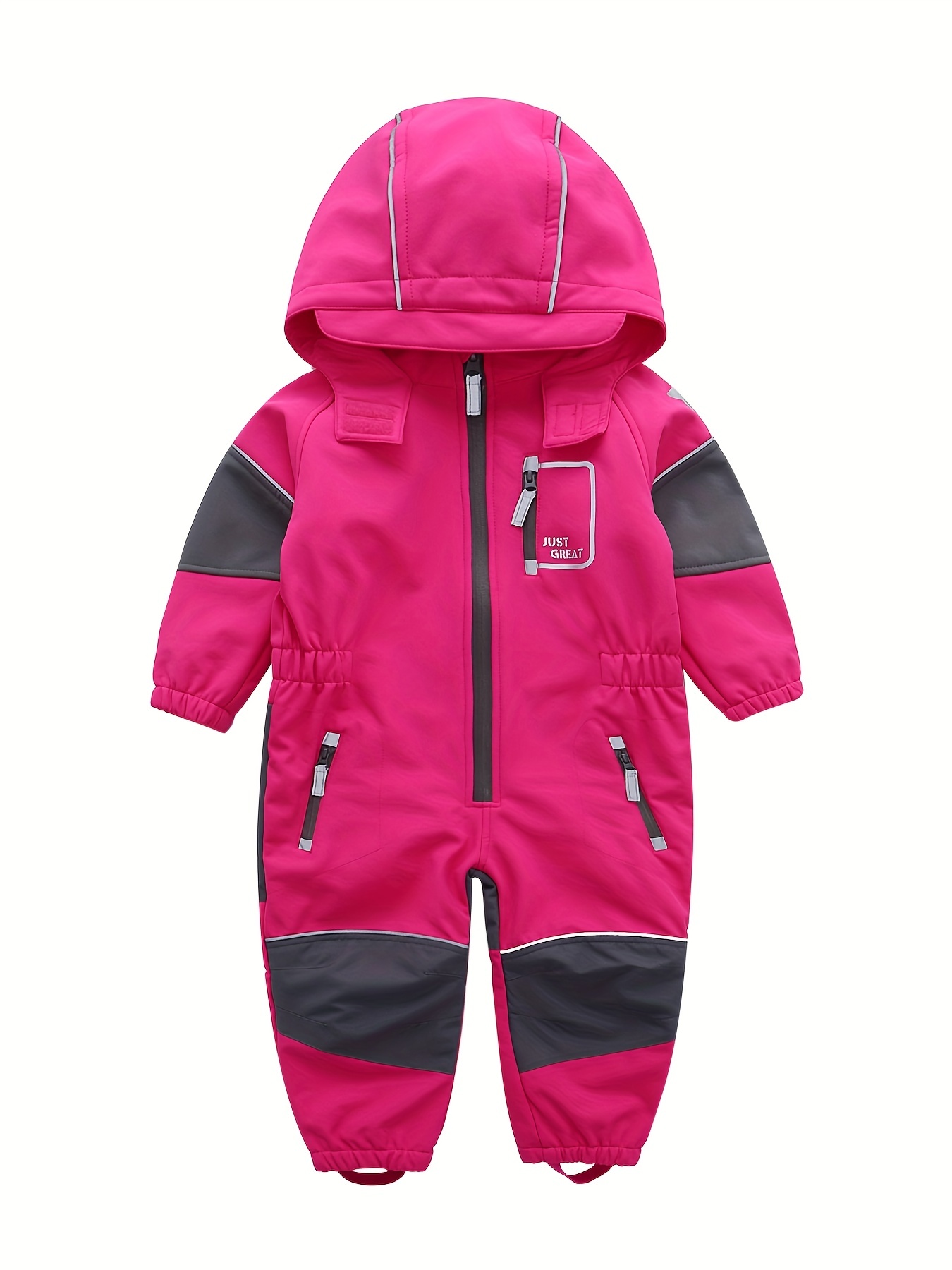 Chaqueta de esquí de invierno para niños, impermeable, para snowboard,  nieve, forro polar con capucha, abrigo cálido para niños