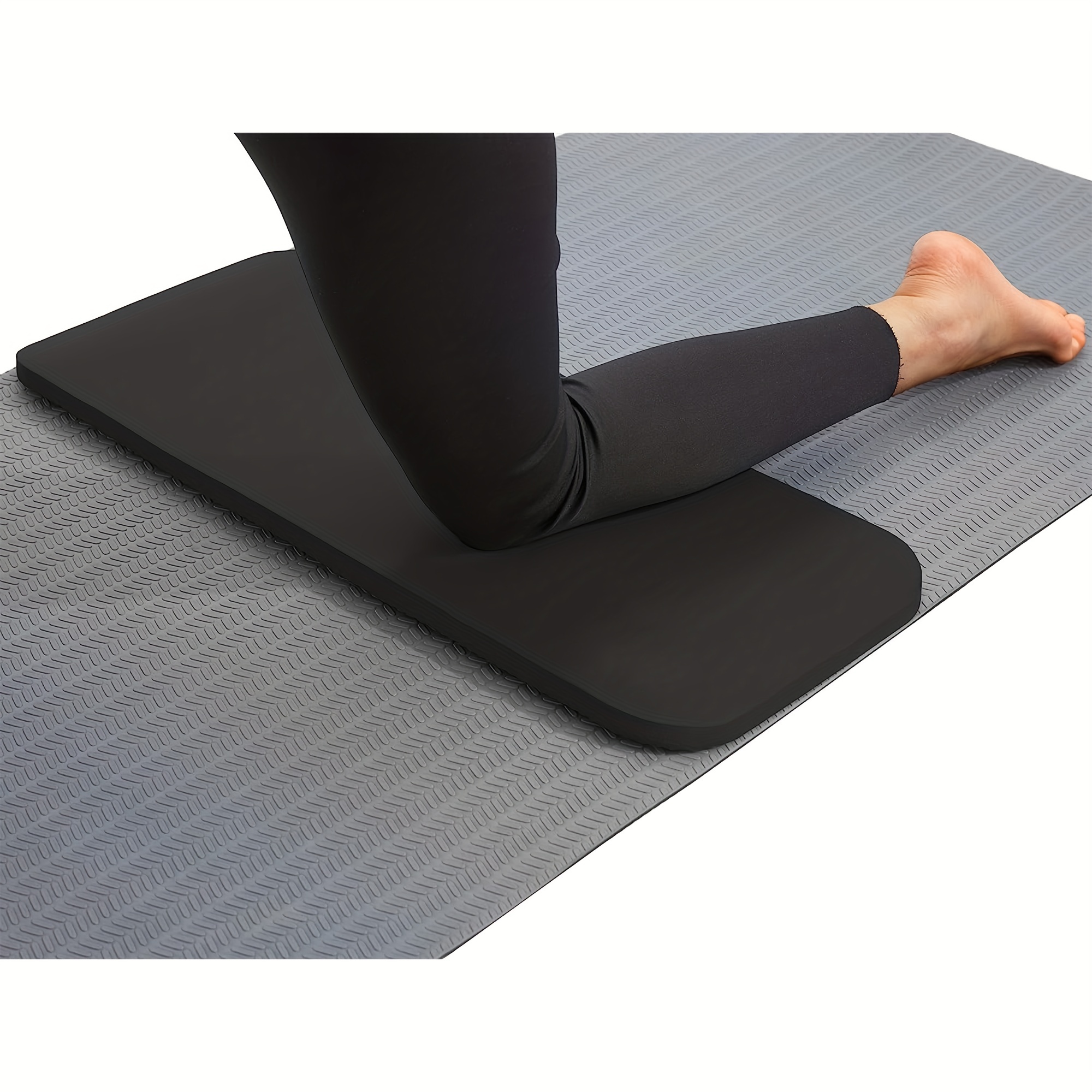 Serveuttam Yoga Cushion Knee Pad - 20 mm Thick TPE Made Yoga Knee Elbow Pad  | Extra Thick Exeriser Knee Pad | Eliminate Pain During Yoga Asana (Purple