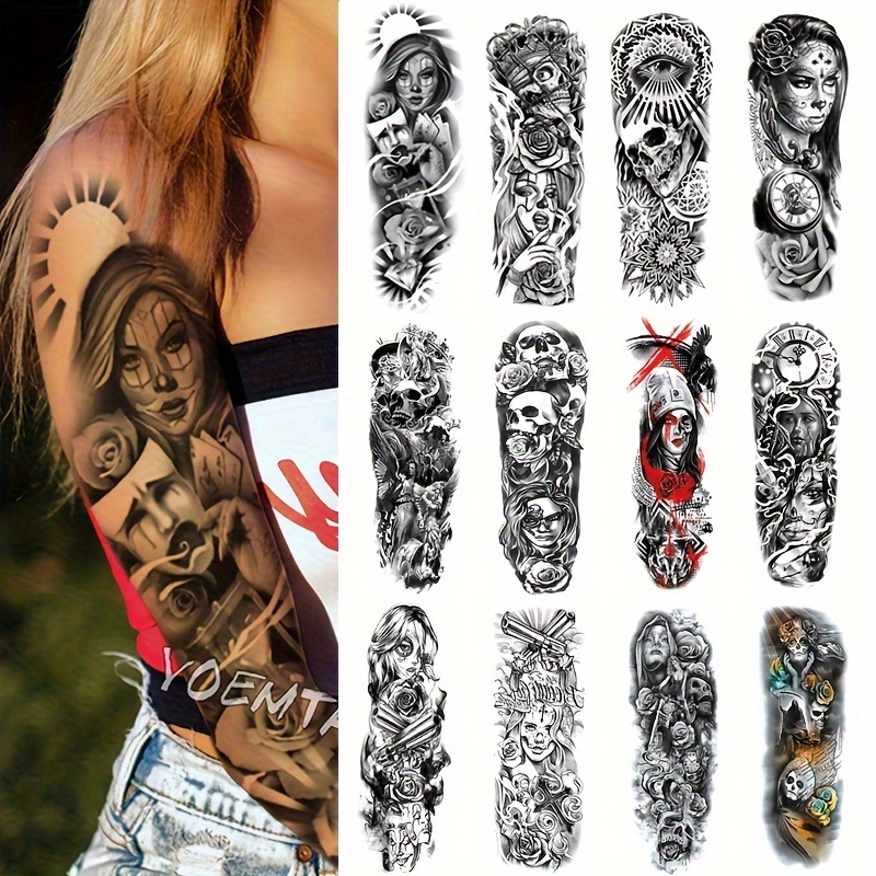 Chicano Day Of The Dead English Text Skull Anchor Dark Cool - Temu United  Arab Emirates