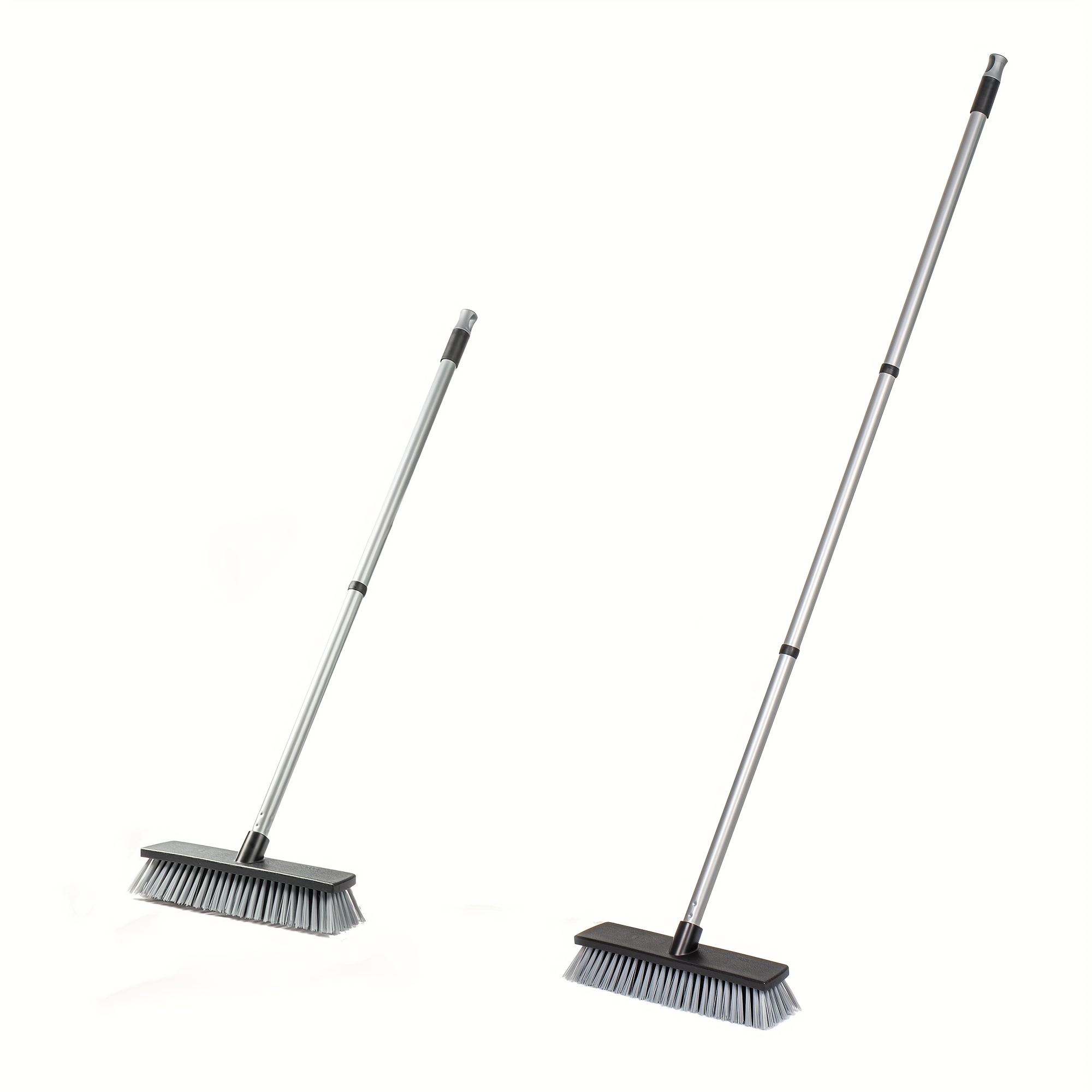 Three In One Double sided Floor Brush Bathroom Long Handle - Temu