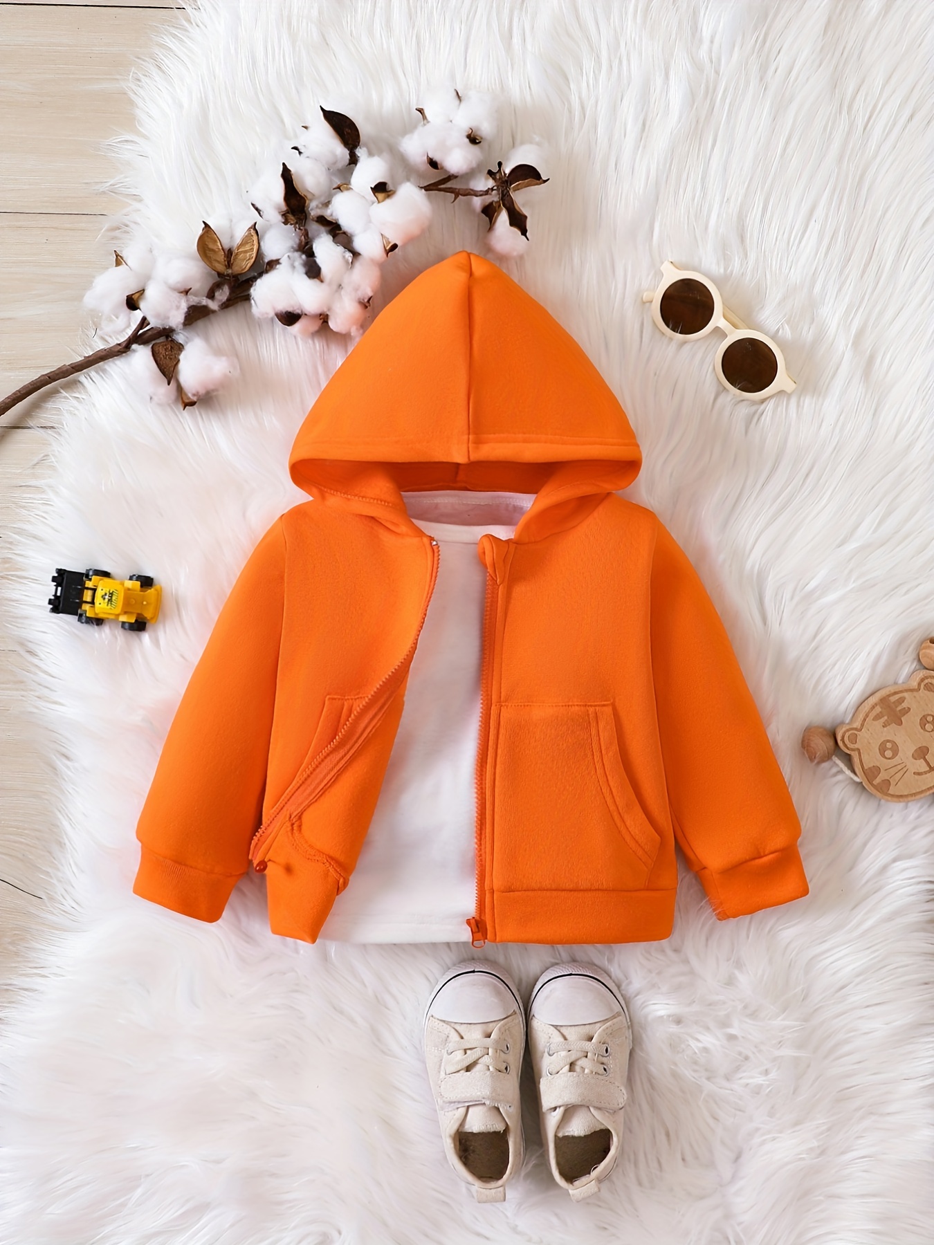 Toddler orange clearance hoodie