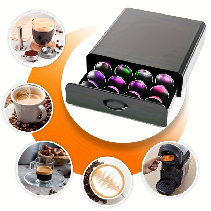Coffee Capsule Holder Fit For Nespresso Dolce Gusto Vertuoline For K-cup  Any Coffee Pods Cafe Pods Shelf Capsule Storage Racks - Temu