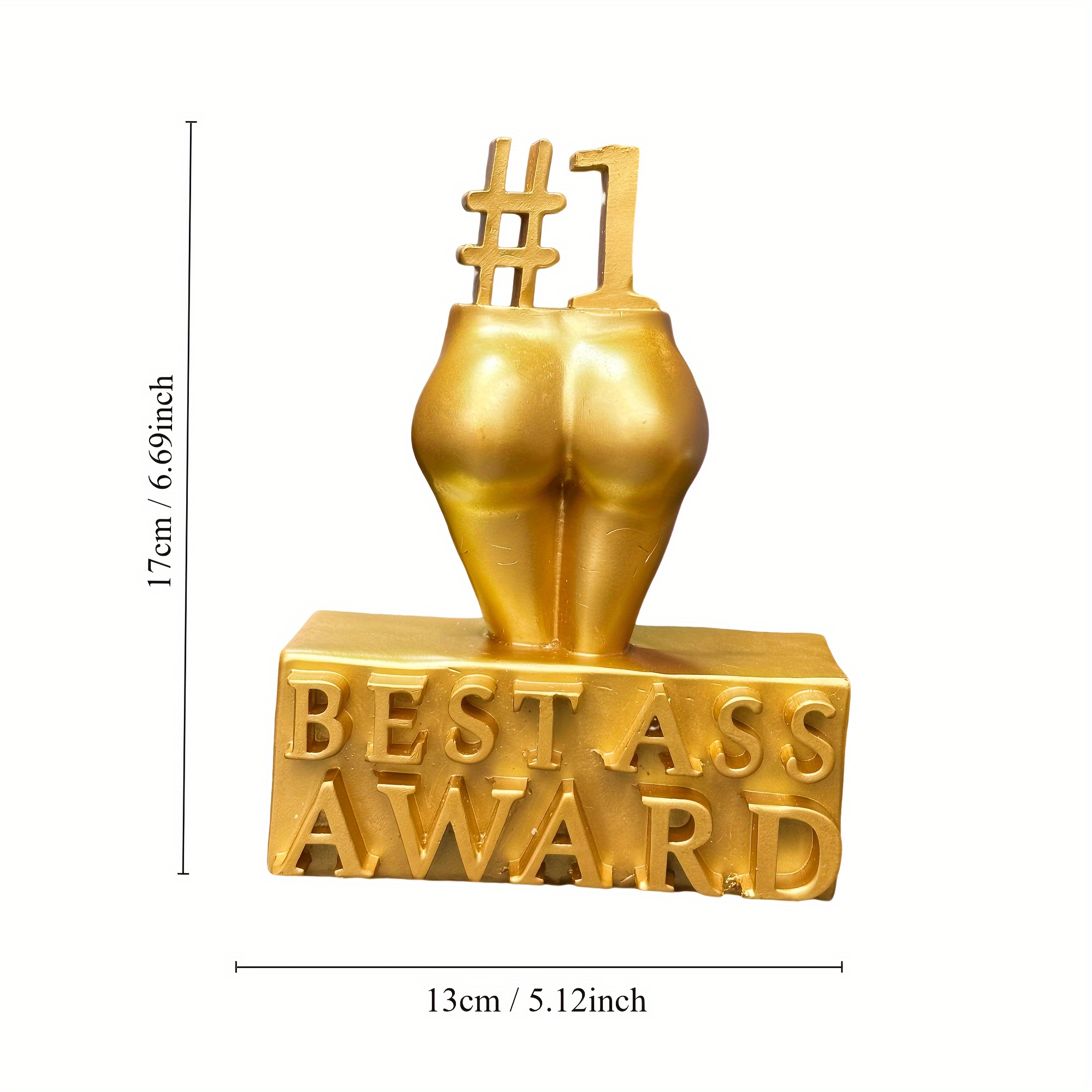 Best Ass Award,best Boobs Award Statue,funny Ass/boobs Award Trophy Desktop  Decor,naughty Prank Resin Trophy Statue Desktop Home Decor,prank Gift For