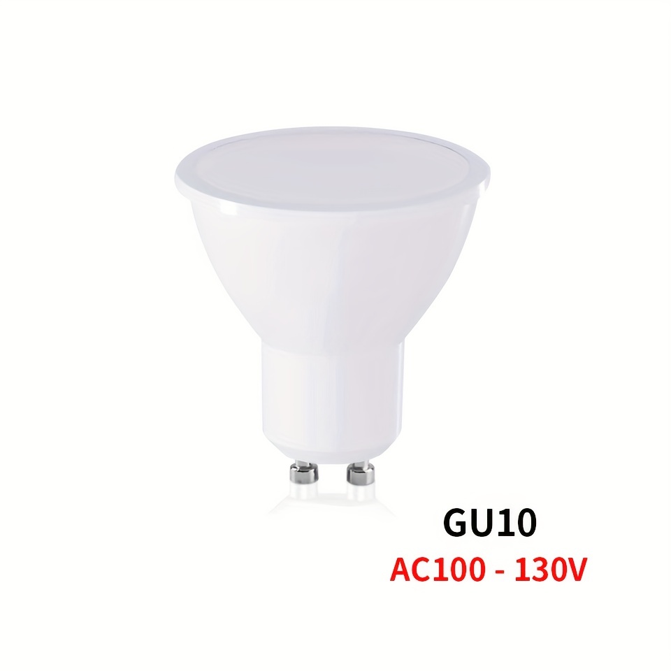 Lot de 2 ampoules LED GU5.3 (MR16) 5W (equiv. 50W) - 120° -400Lm