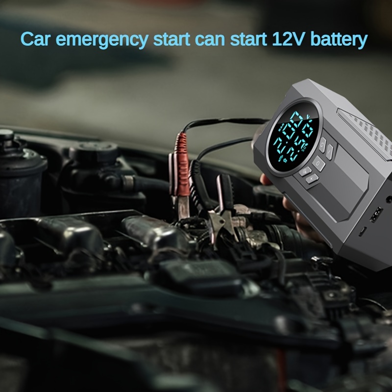 Portable Cordless Car Battery Emergency Starter Tire - Temu