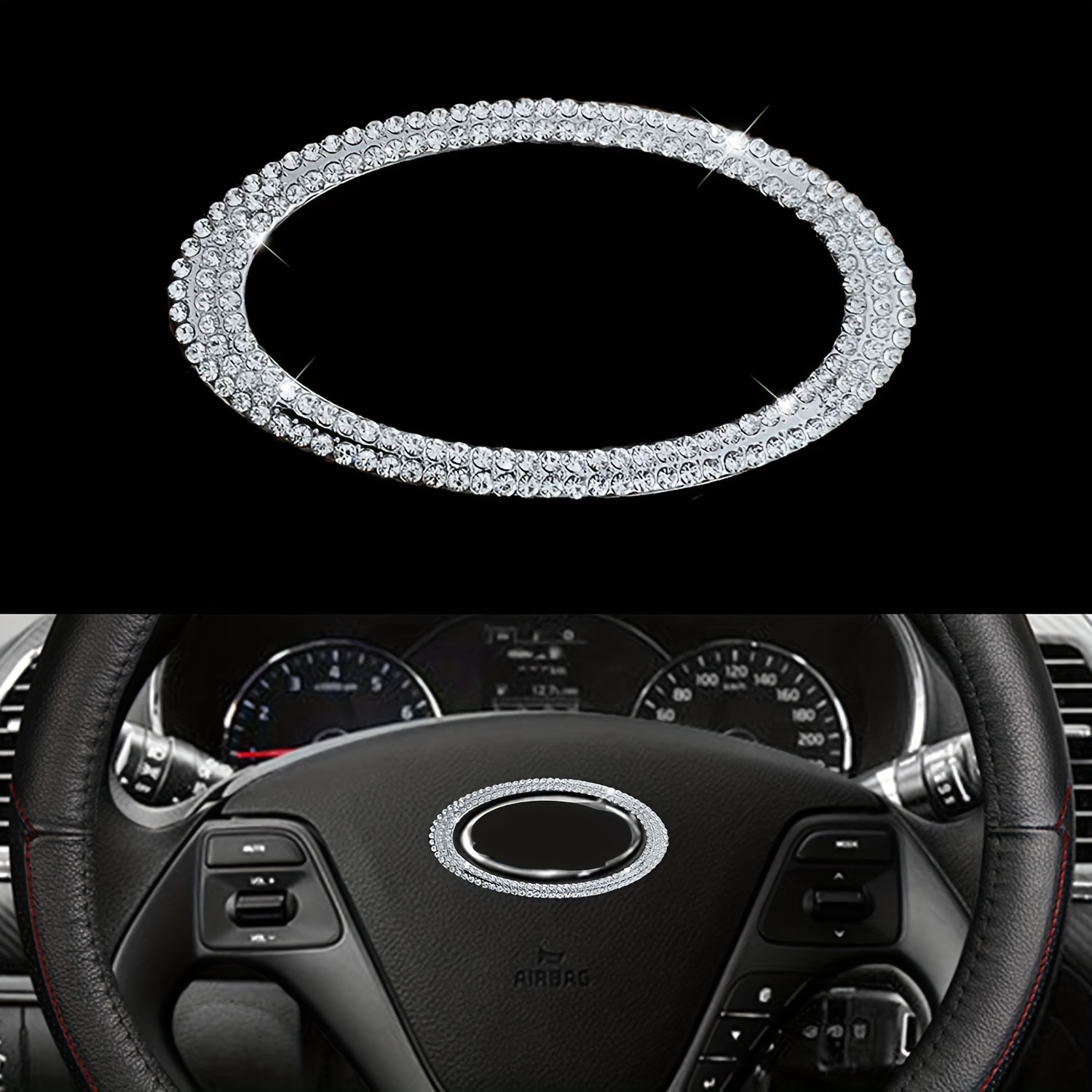  Bling Car Trim Self Adhesive Bling Car Interior Exterior  Accessories Car Accessories for Women Car Dashboard Decorations Rhinestone  Car Accessories Bling Stickers for Car Ornaments (16.4 ft, AB Color) :  Automotive