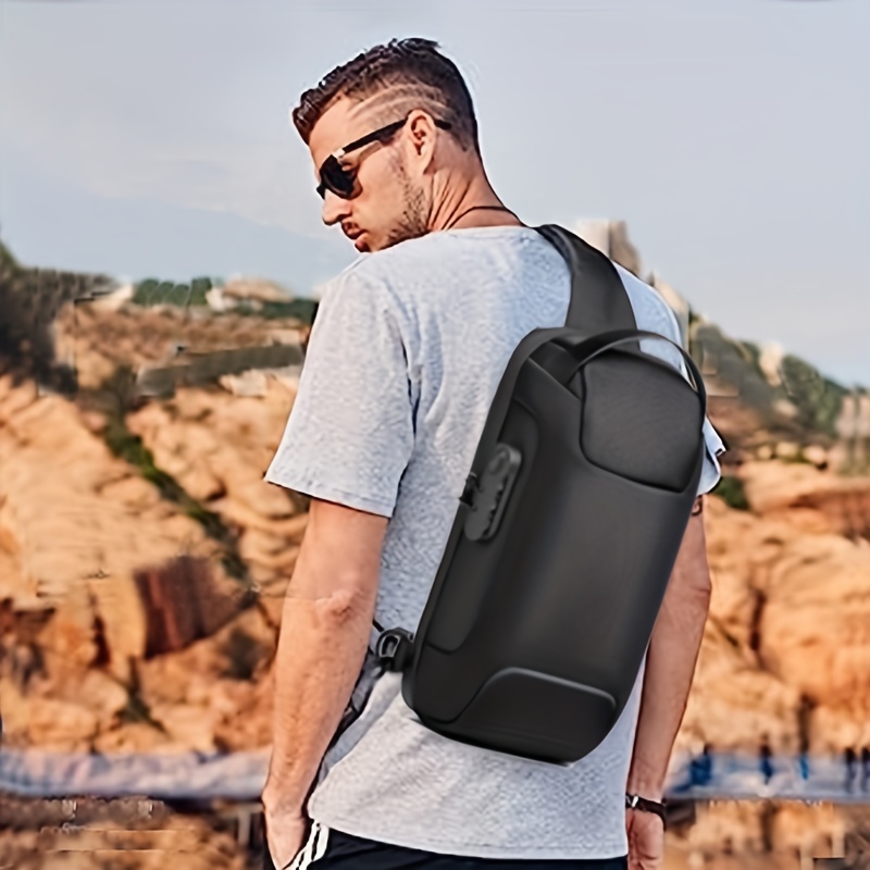 Anti-theft Men Sling Shoulder Bag Boy Waterproof Travel Small