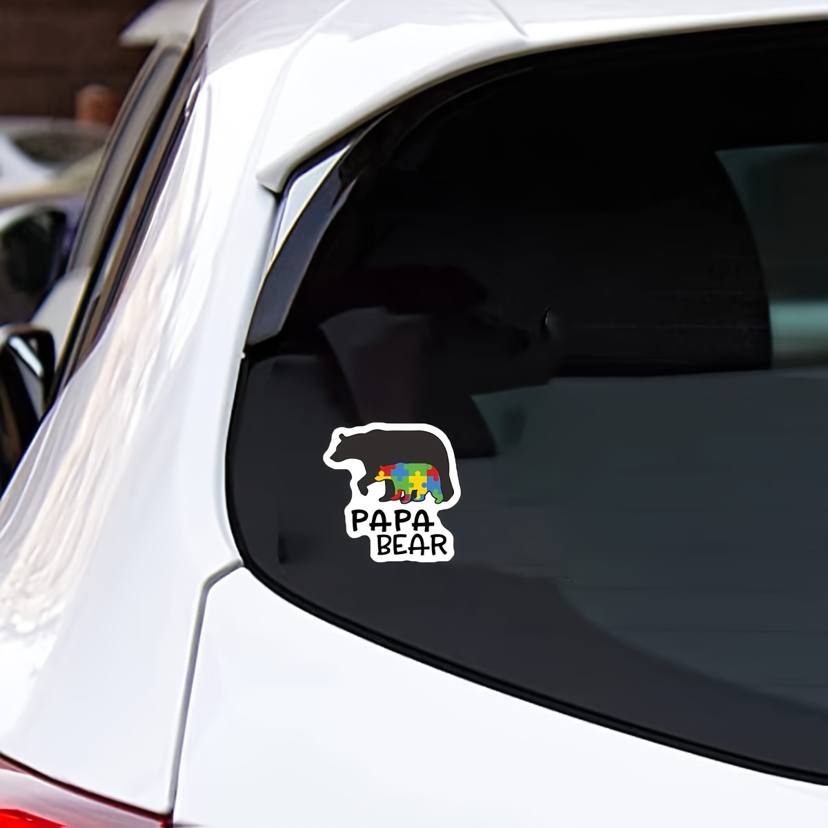 Papa Bear Vinyl Decal