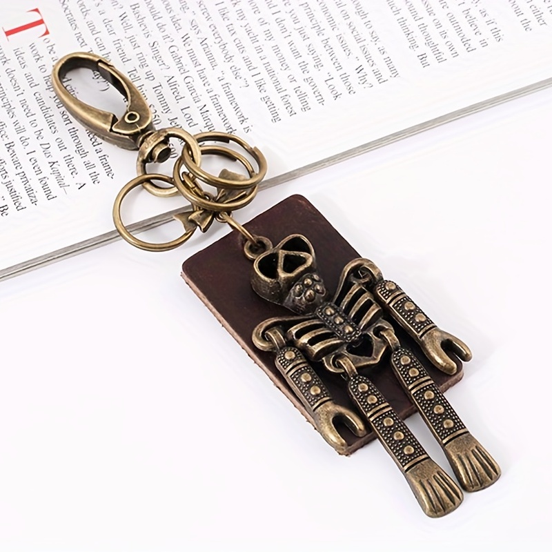 Fashion Zinc Alloy Keychain For Men, Vintage Steam Punk Keychain