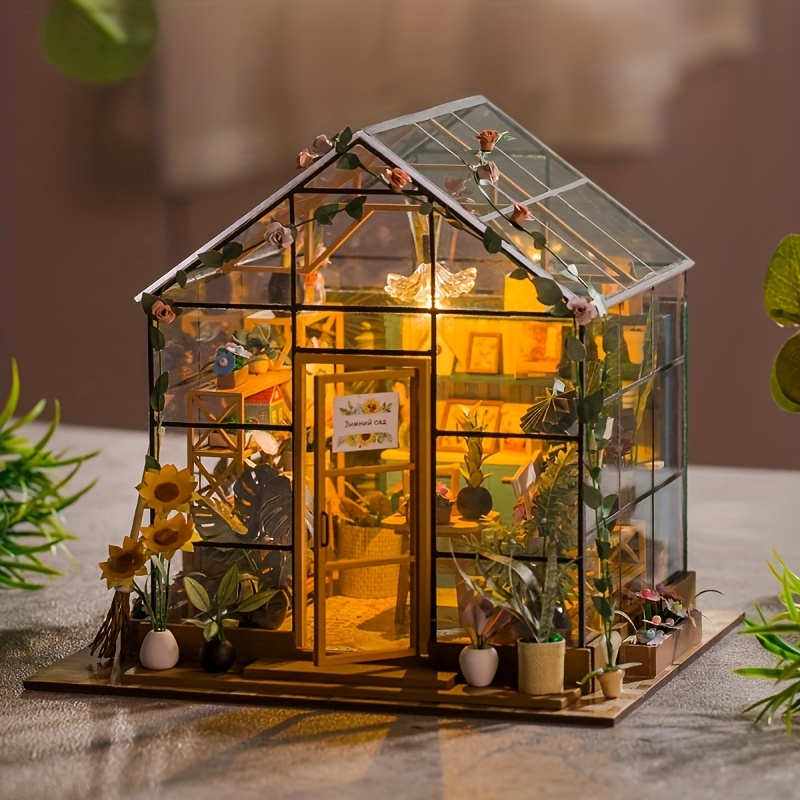Kit DIY diorama - Cathy's flower house