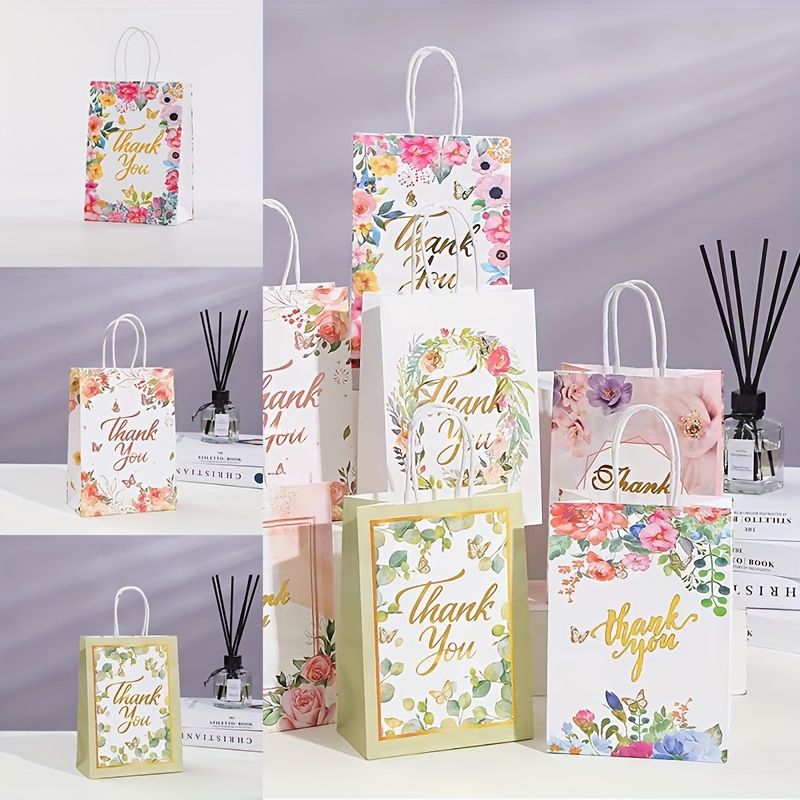 Mini Gift Bag Hot Stamping Pattern Small Paper Bag Suitable - Temu