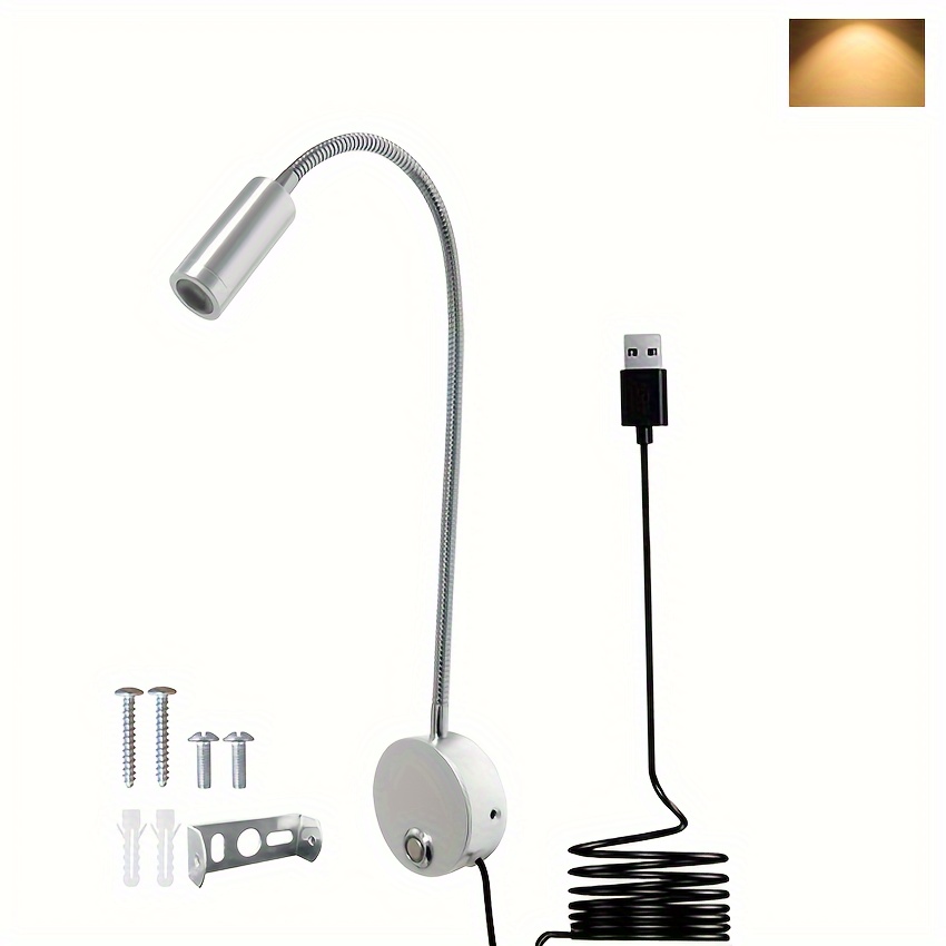 Bed Light  LED Flexible Reading Light For Bed