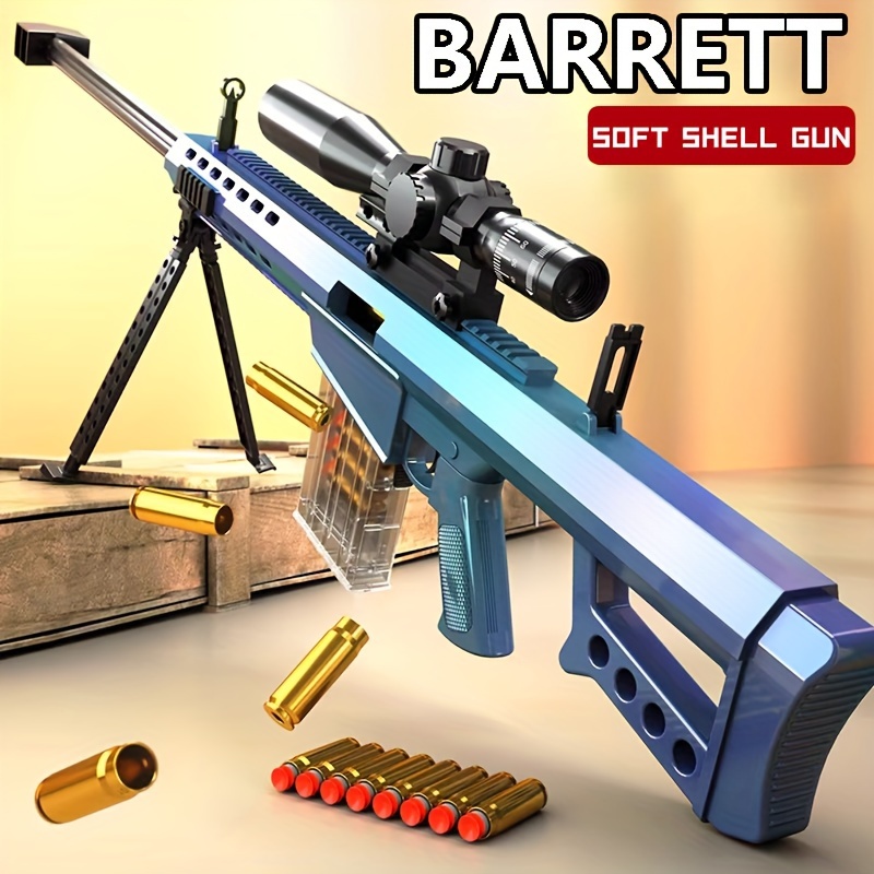 Soft Bullet Blaster Sniper, Sniper Rifle Gun, Soft Bullet Gun, Air Soft  Gun