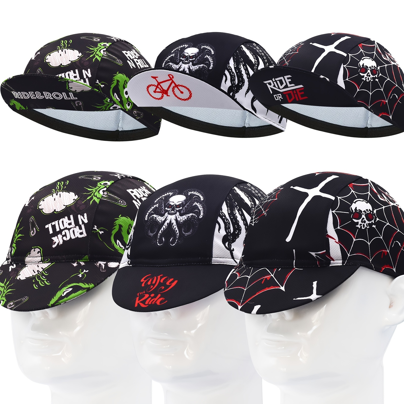 Moisture Wicking Brimless Skull Cycling Outdoor Sports - Temu Canada