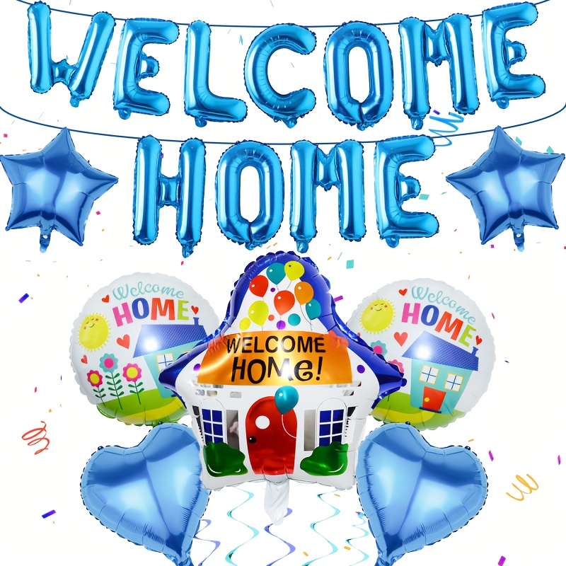 Pancarta de Bienvenidos a Casa