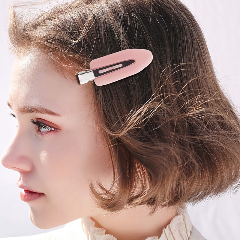 No Bend Hair Clips Curl Pin Clips No Crease Solid Hair Clips