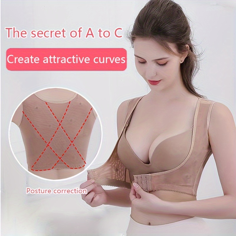 Women's Shapewear Invisible Support Posture Correction - Temu