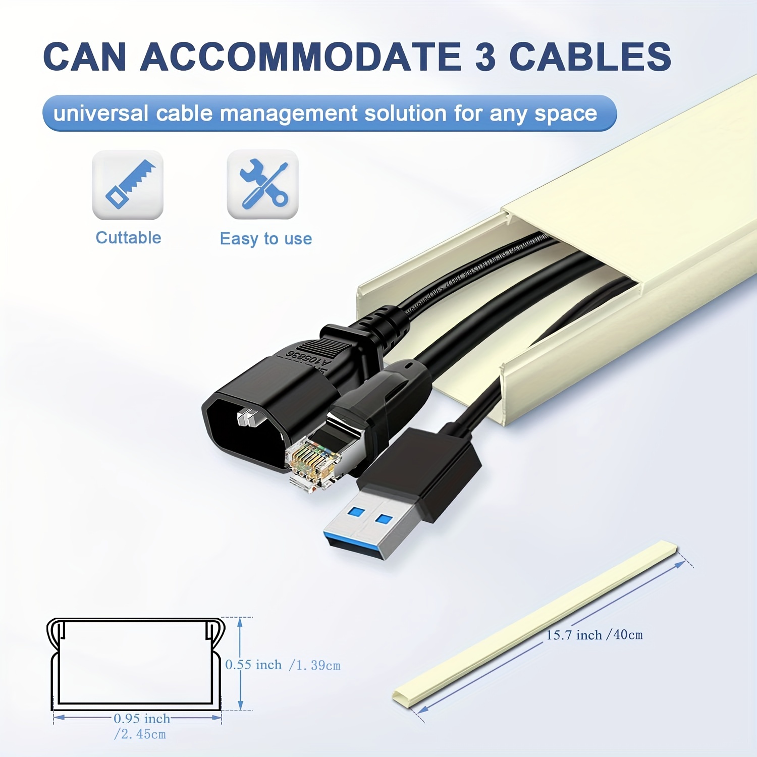Tv Cord Hider For Wall Mounted Tv In Wall Cable Management - Temu