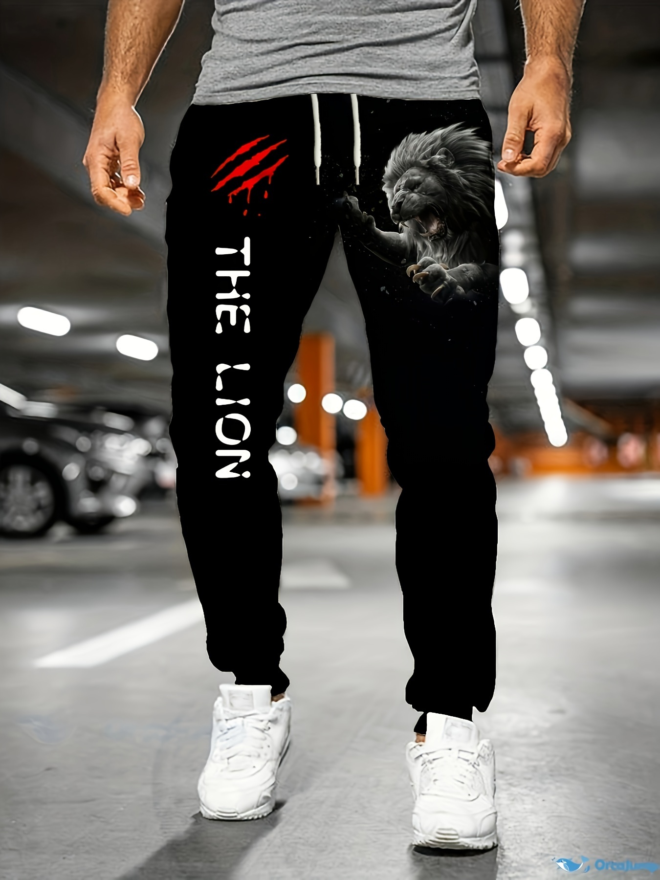 Solid Drawstring Fitted Bottom Joggers Casual Sporty Pants - Temu