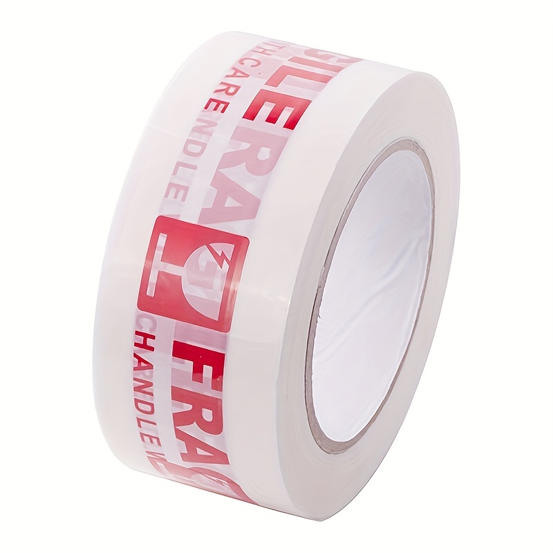 Fragile, Please Be Gentle Shipping Tape - Cream/Black