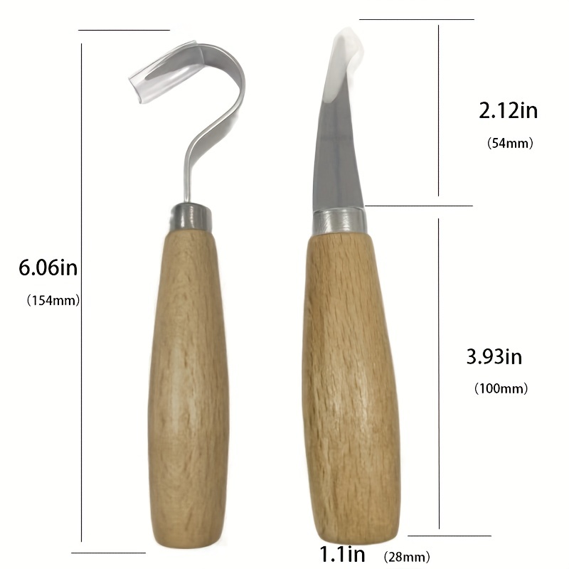 Woodworking Carving Knife Set Diy Hook Knife Professional - Temu