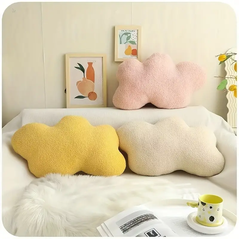 Cloud Pillow Cute Pillows Clouds Shaped Throw Pillows - Temu