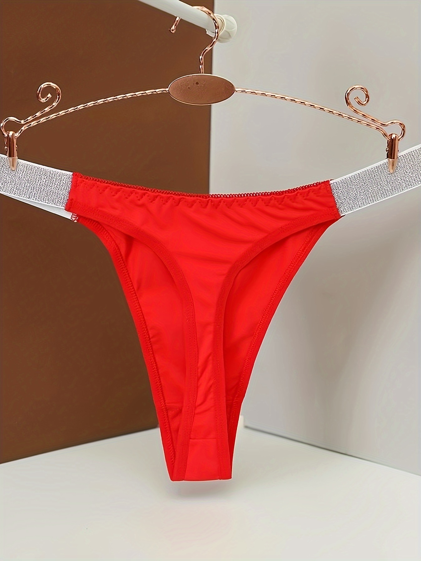 Ladies Underwear Sexy Stretch Bikini Panties Low Waist Fashion