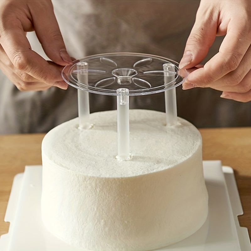 Cake Dowels White Plastic Cake Support Rods Round Dowels - Temu