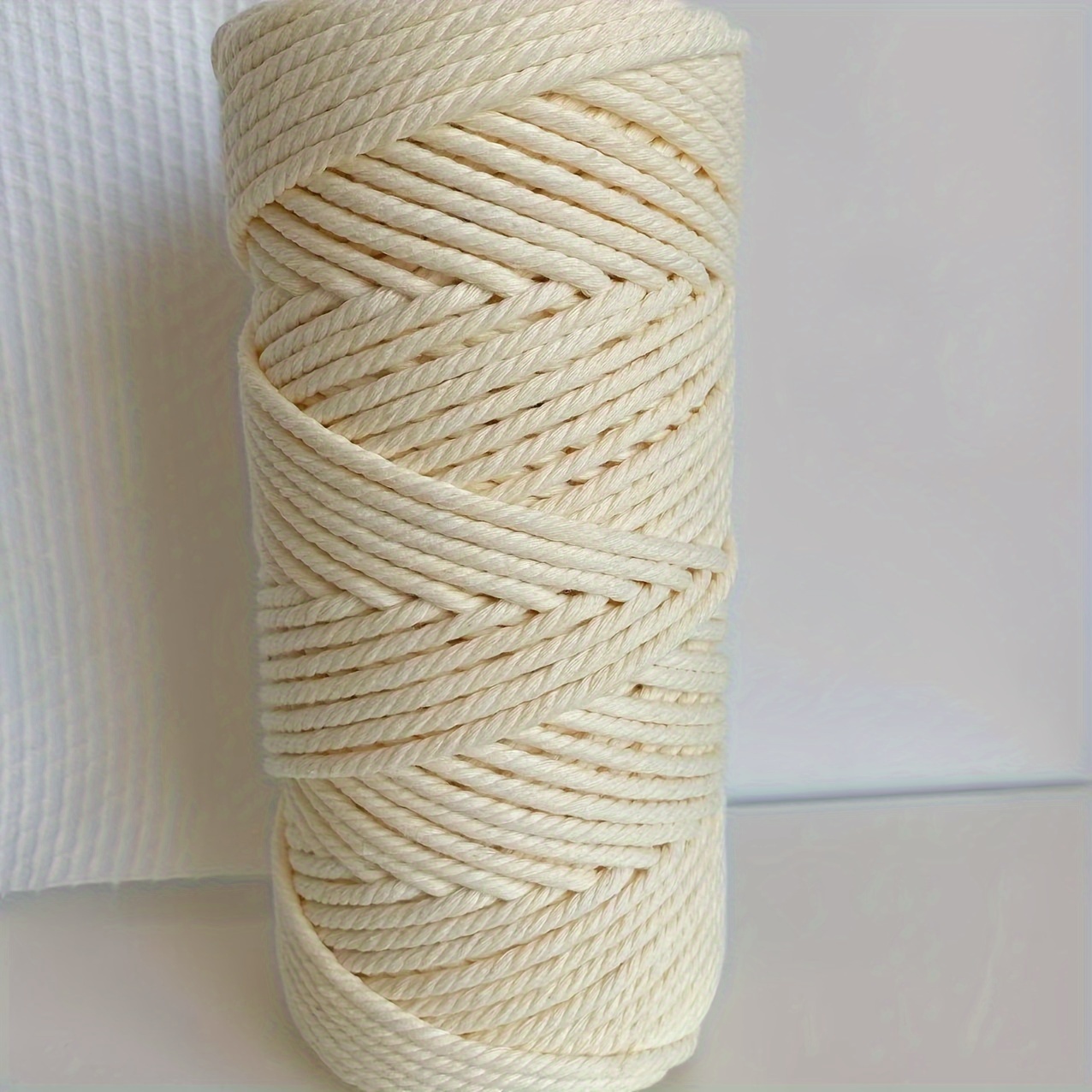 Natural Cord Macrame Cords Colored Cotton Macrame Rope Craft