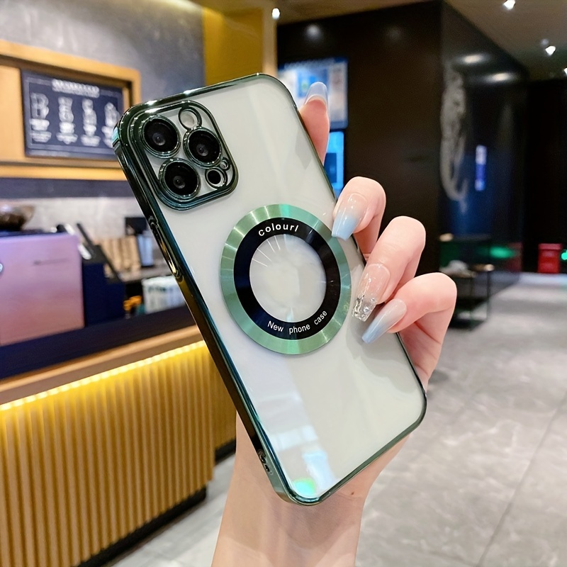 Luxury Ultra thin Borderless Transparent Pc Hard Case Iphone - Temu