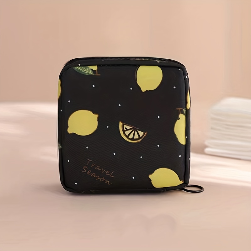 Cartoon Mini Tampon Bag Portable Cute Girl Large Capacity Sanitary Napkin  Storage Bag Tampon Purse Storage Bag Home Accessories - AliExpress