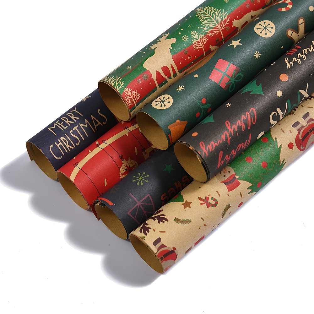 Christmas Wrapping Paper Wrapping Paper Gift - Temu