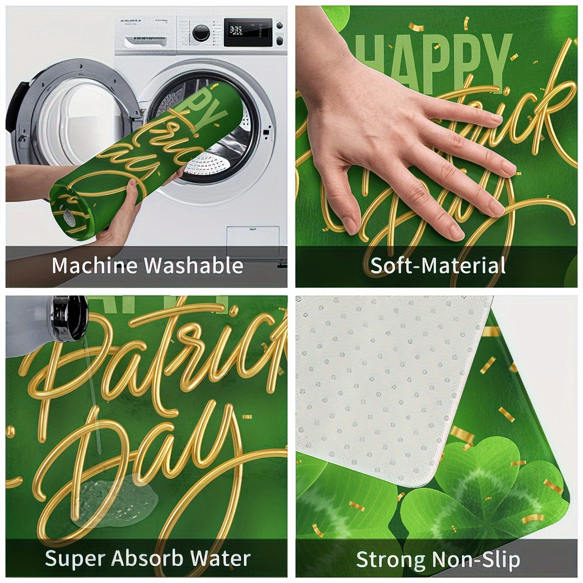 Fresh Lemon Pattern Kitchen Mats Washable Throw Carpets Non Temu Canada