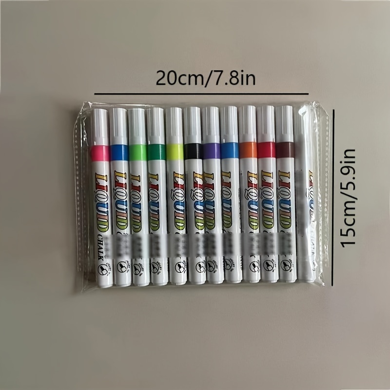 Liquid Chalk Pens, Pastel + Neon Chalk Markers
