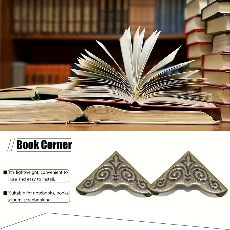 Corner Protectors For Books Scrapbooking Photo Mounting - Temu