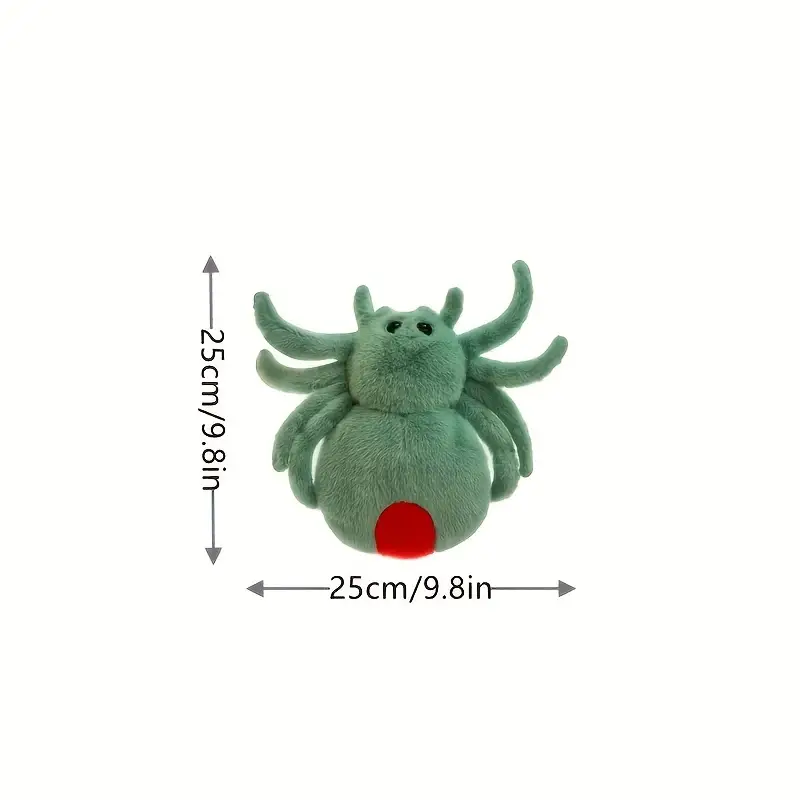 gift, 1pc simulation colorful spider doll plush toy 25cm 9 8in opp bag packaging four colors can be used as a gift for halloween thanksgiving christmas 3