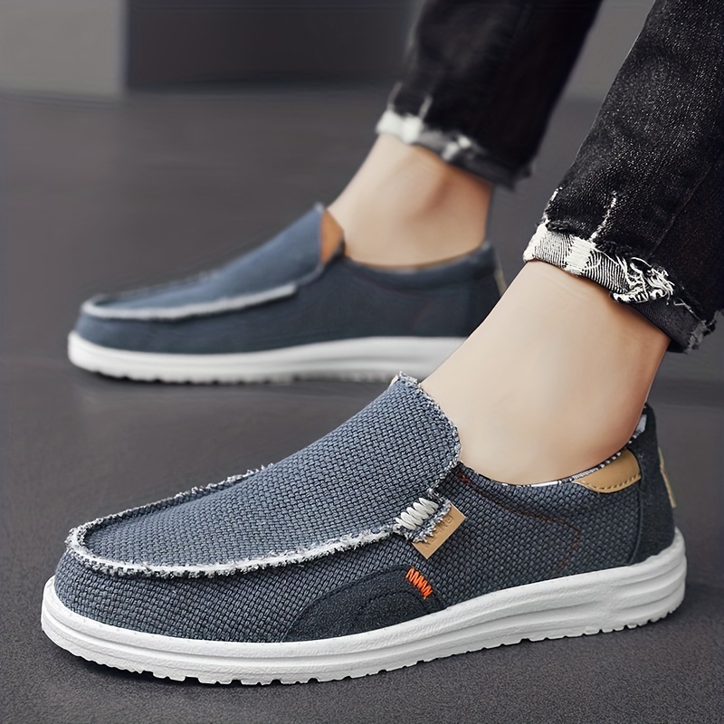 Mens sale linen loafers