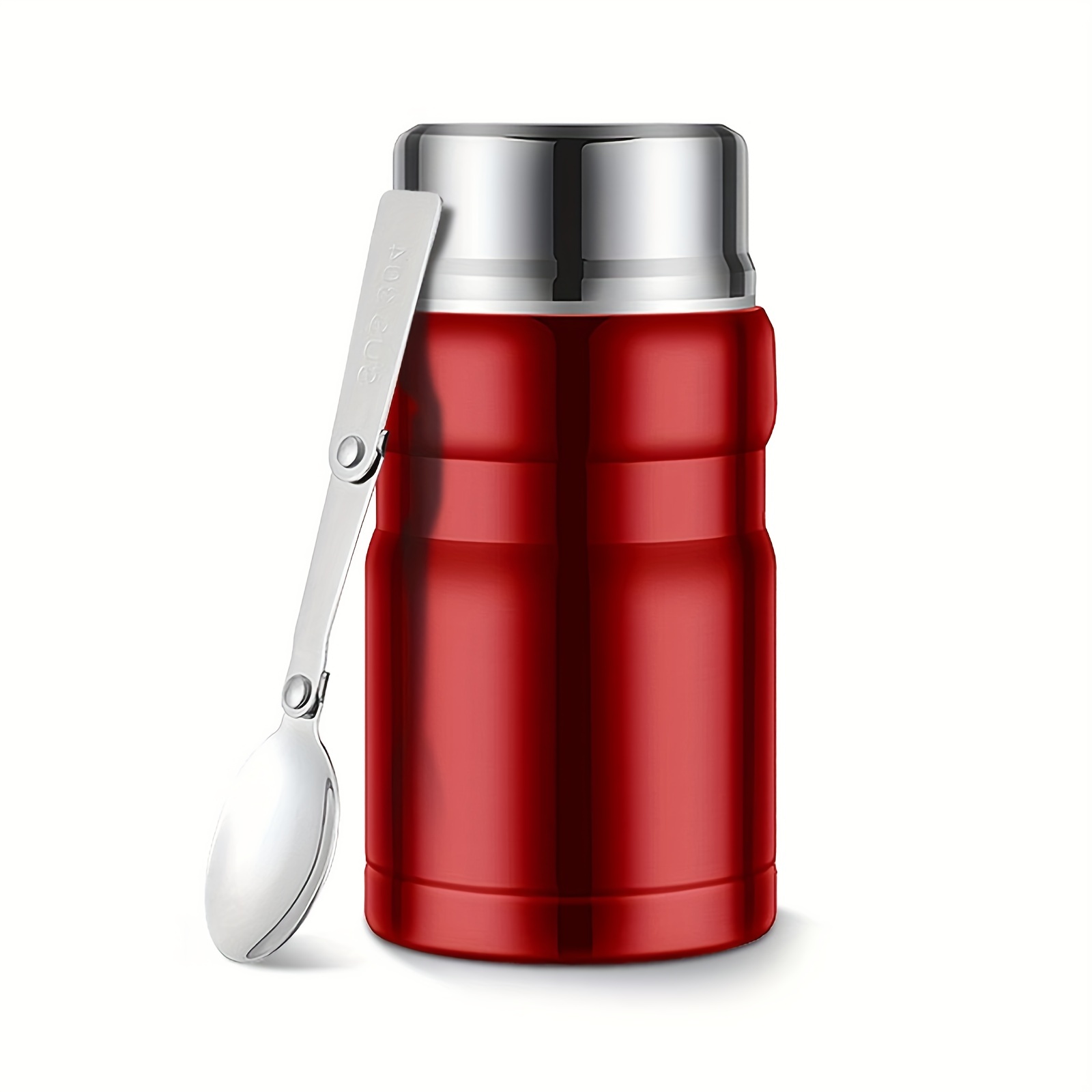 Portable Thermos Hot Food Flask Box 500ml Lunch Storage Keep Warm Soup  Travel