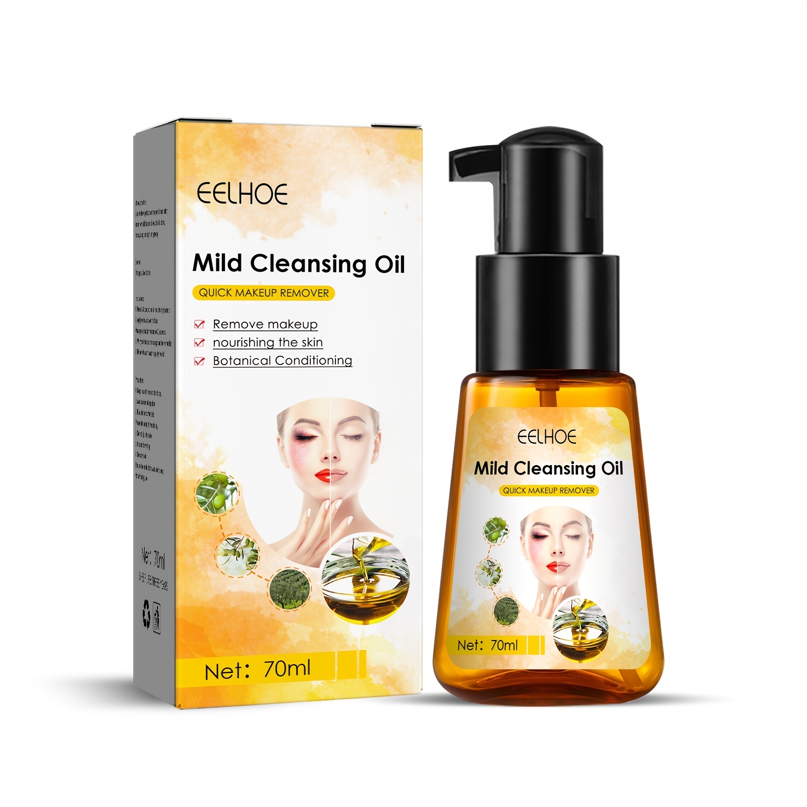 Aceite Limpiador Aceite Removedor Maquillaje Facial - Temu