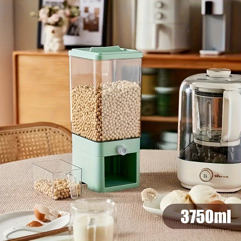 1pc Large Capacity Airtight Rice Dispenser: Keep Your Rice, Cereals,  Grains, Flours & Pet Food Fresh & Secure!