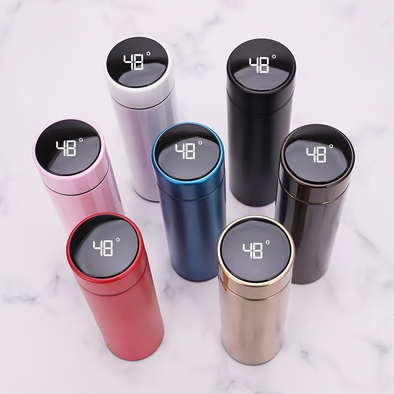 Smart Thermos Stainless Steel Bottle Temperature LED Display